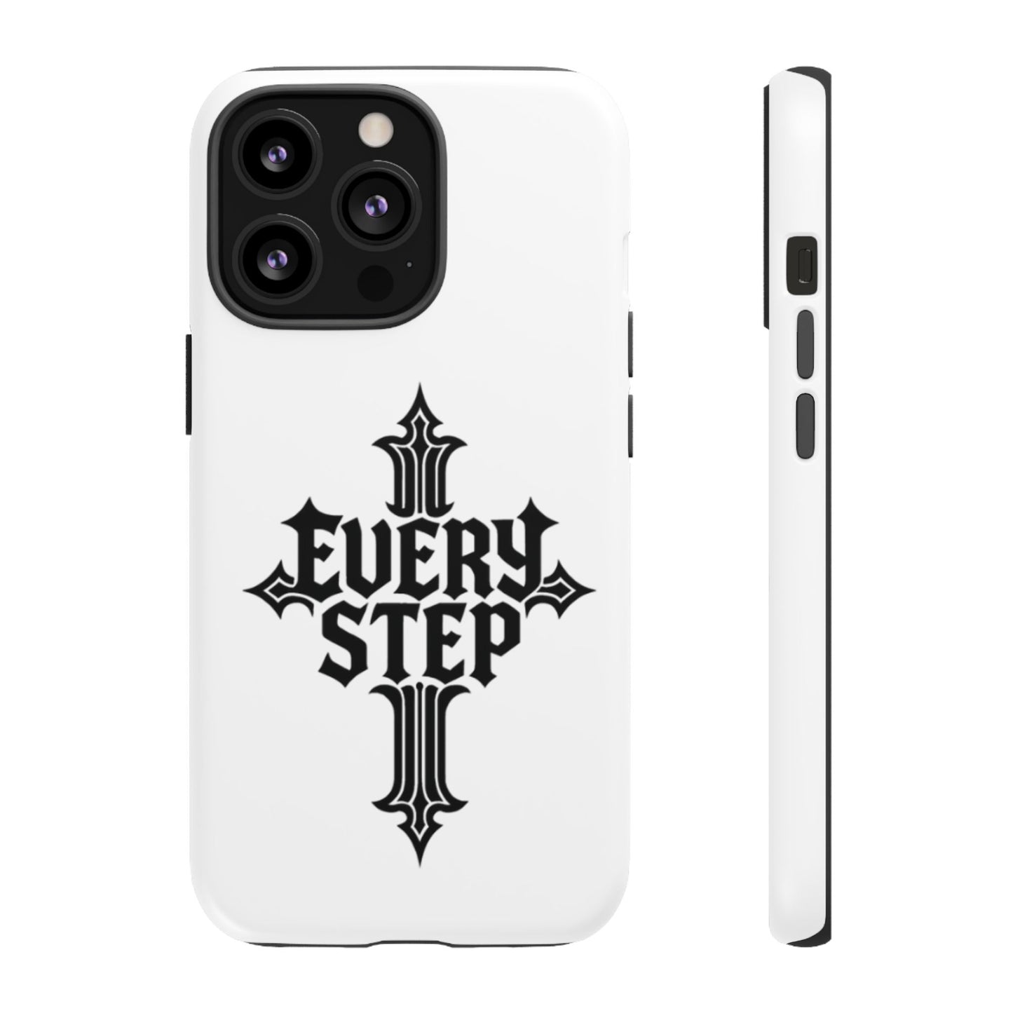 Coques résistantes au design motivant, Coque de téléphone « Chaque étape », Coque de téléphone inspirante, Cadeau unique pour lui/elle, Technologie inspirante [...]