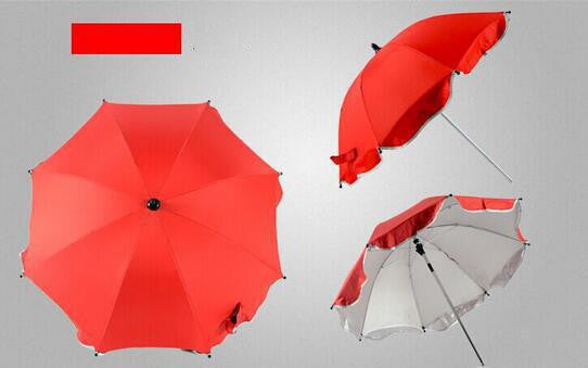 Parapluie de poussette réglable à 360 degrés