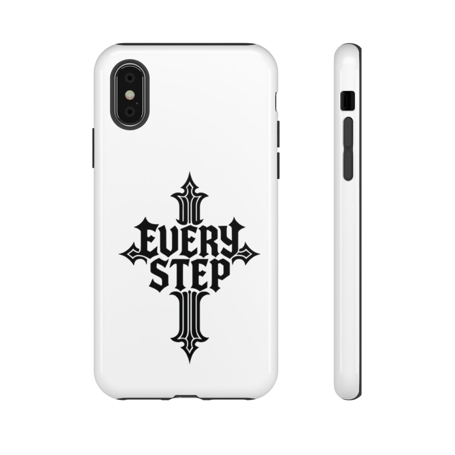 Coques résistantes au design motivant, Coque de téléphone « Chaque étape », Coque de téléphone inspirante, Cadeau unique pour lui/elle, Technologie inspirante [...]