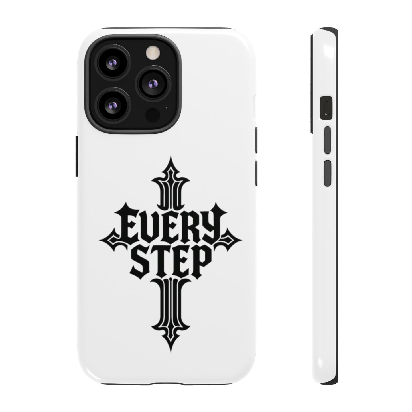 Coques résistantes au design motivant, Coque de téléphone « Chaque étape », Coque de téléphone inspirante, Cadeau unique pour lui/elle, Technologie inspirante [...]