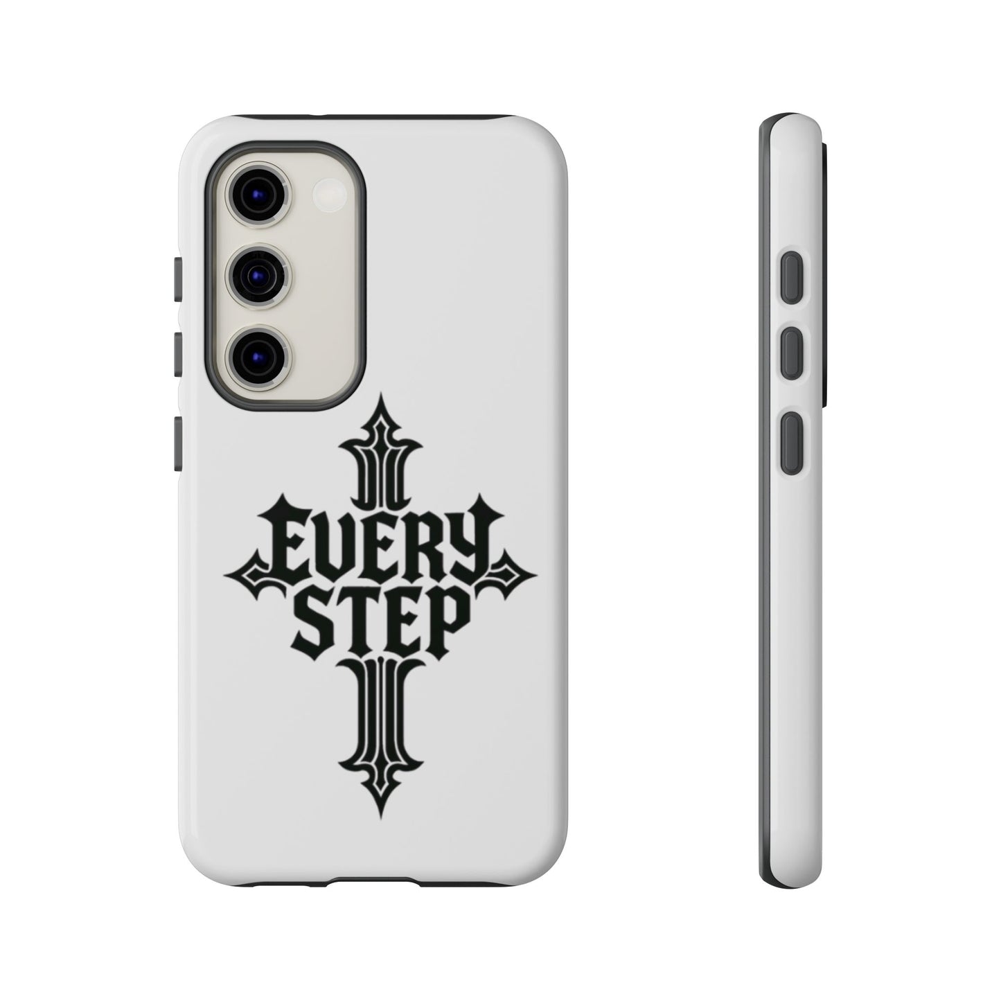 Coques résistantes au design motivant, Coque de téléphone « Chaque étape », Coque de téléphone inspirante, Cadeau unique pour lui/elle, Technologie inspirante [...]