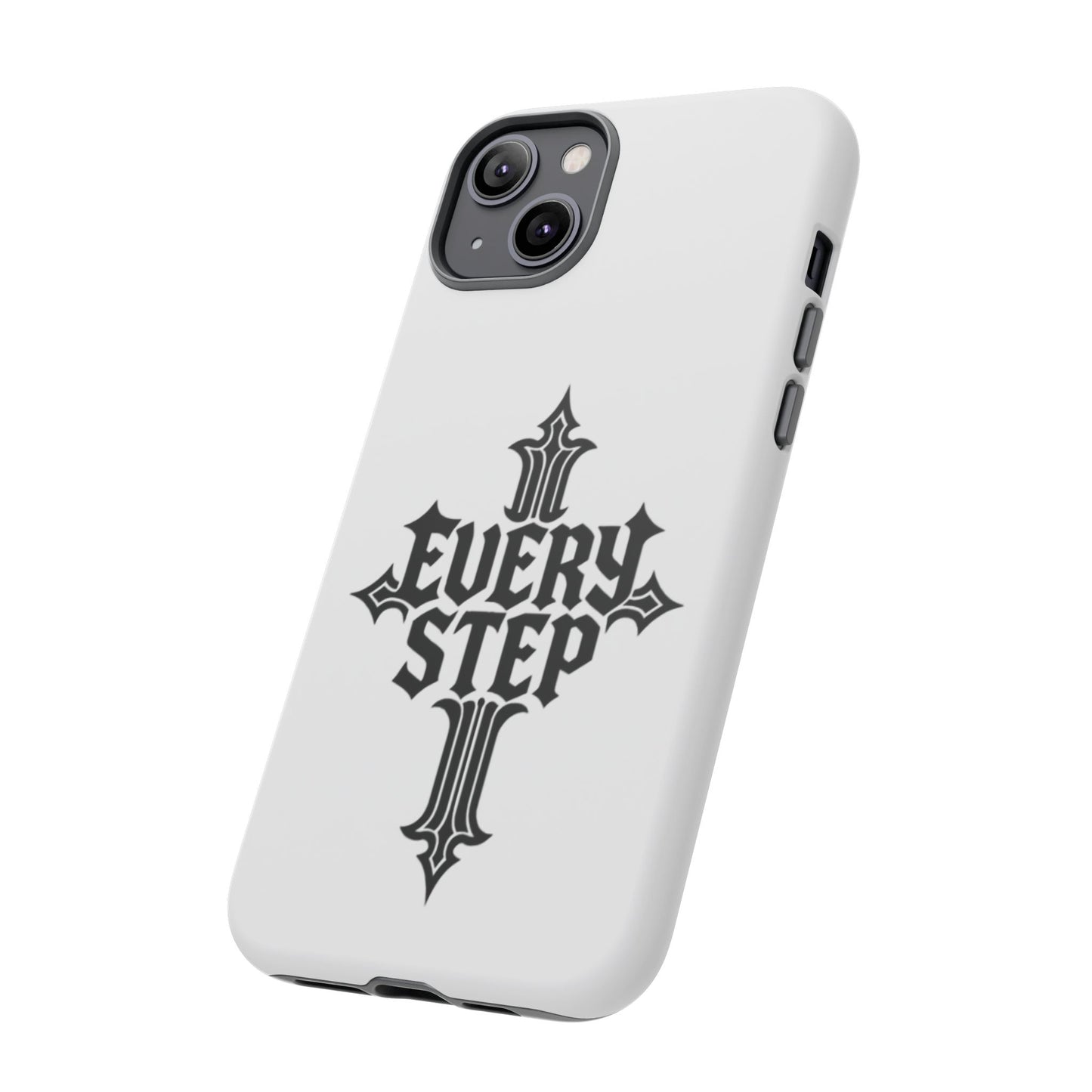 Coques résistantes au design motivant, Coque de téléphone « Chaque étape », Coque de téléphone inspirante, Cadeau unique pour lui/elle, Technologie inspirante [...]