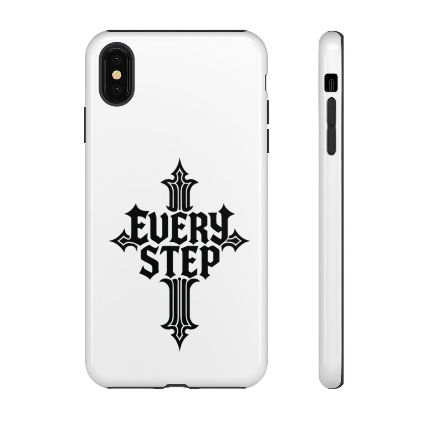Coques résistantes au design motivant, Coque de téléphone « Chaque étape », Coque de téléphone inspirante, Cadeau unique pour lui/elle, Technologie inspirante [...]