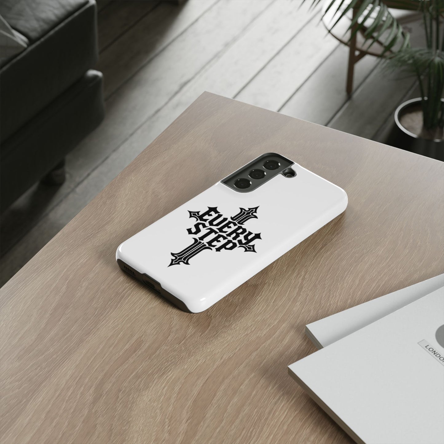 Coques résistantes au design motivant, Coque de téléphone « Chaque étape », Coque de téléphone inspirante, Cadeau unique pour lui/elle, Technologie inspirante [...]