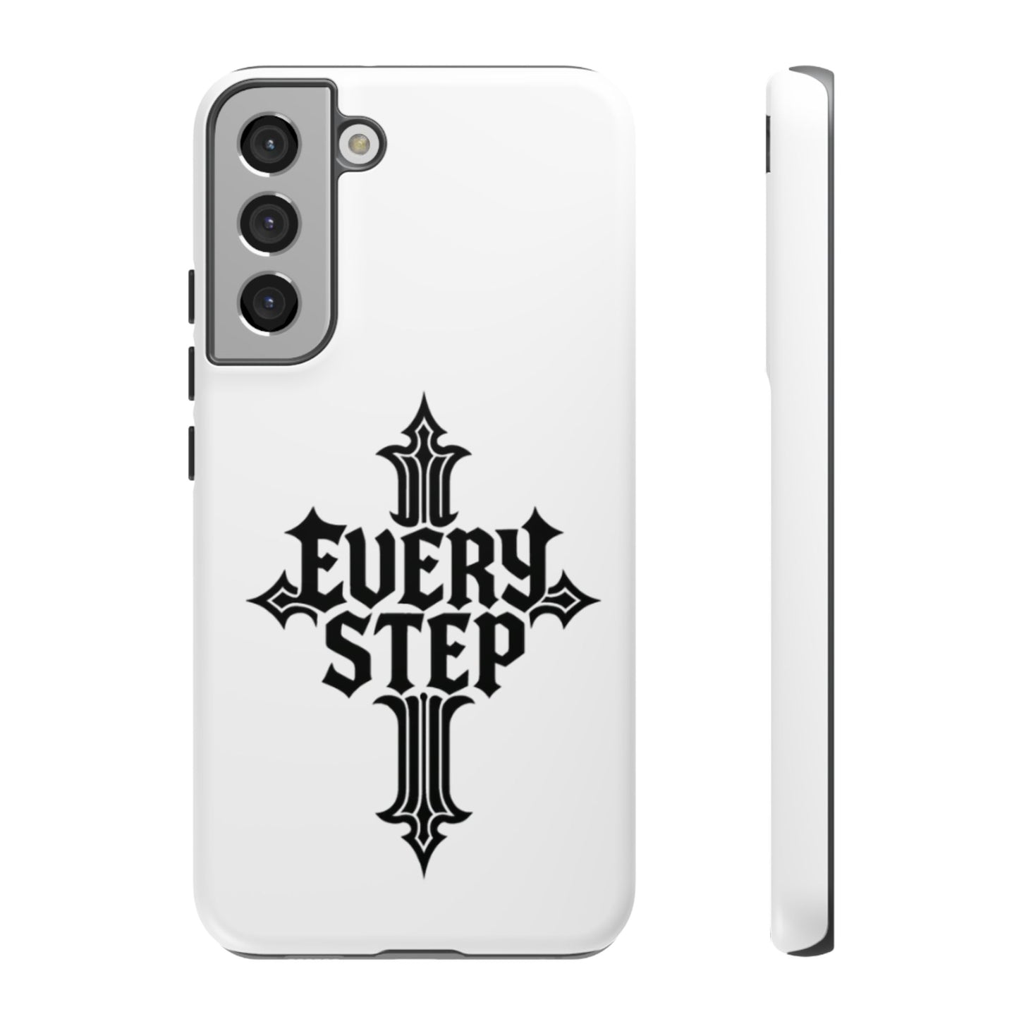 Coques résistantes au design motivant, Coque de téléphone « Chaque étape », Coque de téléphone inspirante, Cadeau unique pour lui/elle, Technologie inspirante [...]