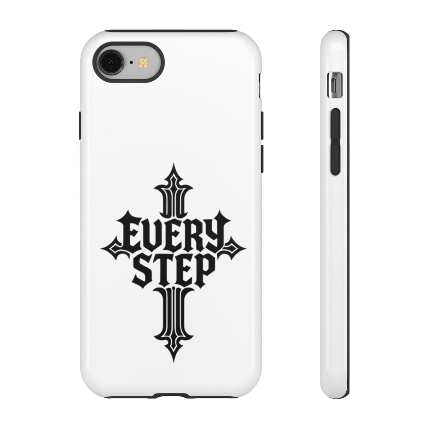Coques résistantes au design motivant, Coque de téléphone « Chaque étape », Coque de téléphone inspirante, Cadeau unique pour lui/elle, Technologie inspirante [...]
