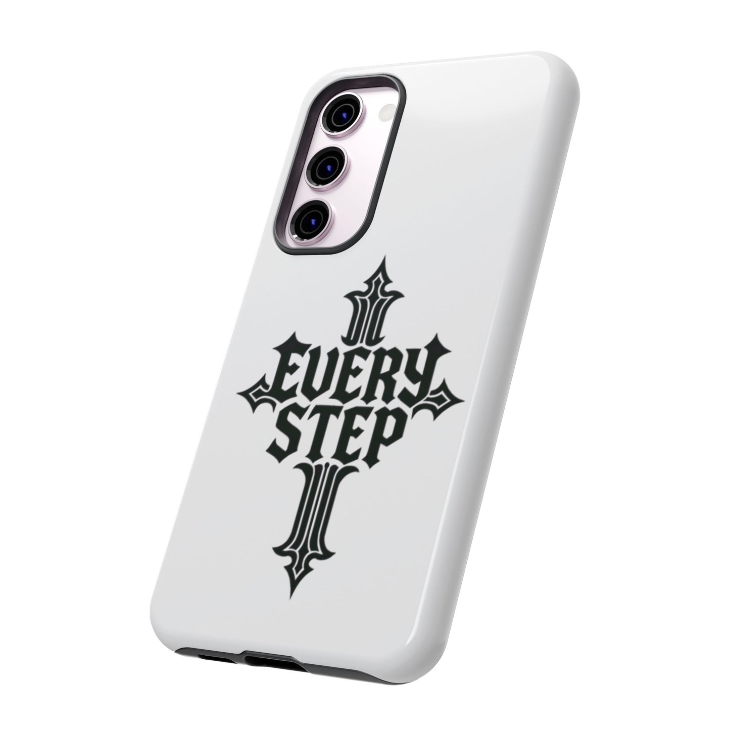 Coques résistantes au design motivant, Coque de téléphone « Chaque étape », Coque de téléphone inspirante, Cadeau unique pour lui/elle, Technologie inspirante [...]