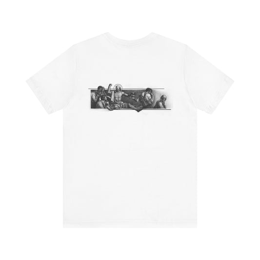Tricou grafic inspirat din stilul vintage pentru iubitorii de artă