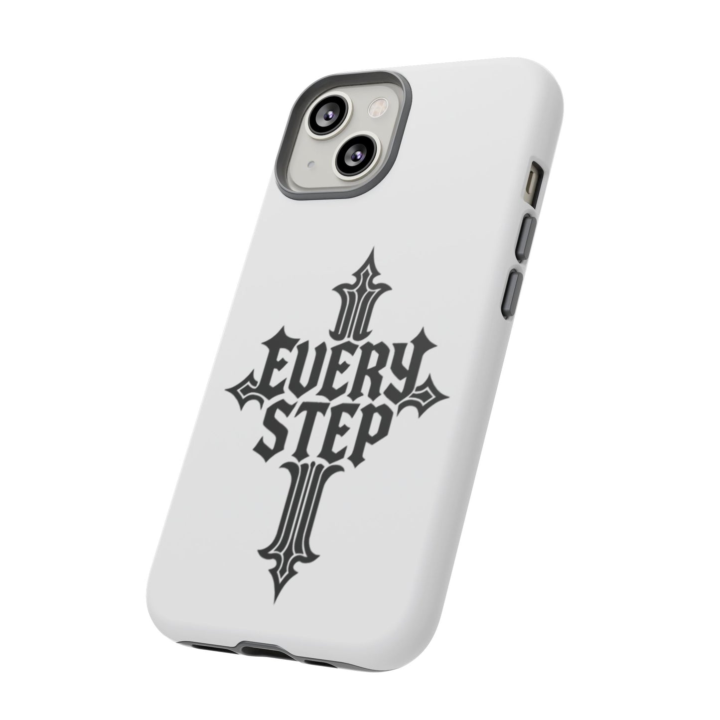 Coques résistantes au design motivant, Coque de téléphone « Chaque étape », Coque de téléphone inspirante, Cadeau unique pour lui/elle, Technologie inspirante [...]