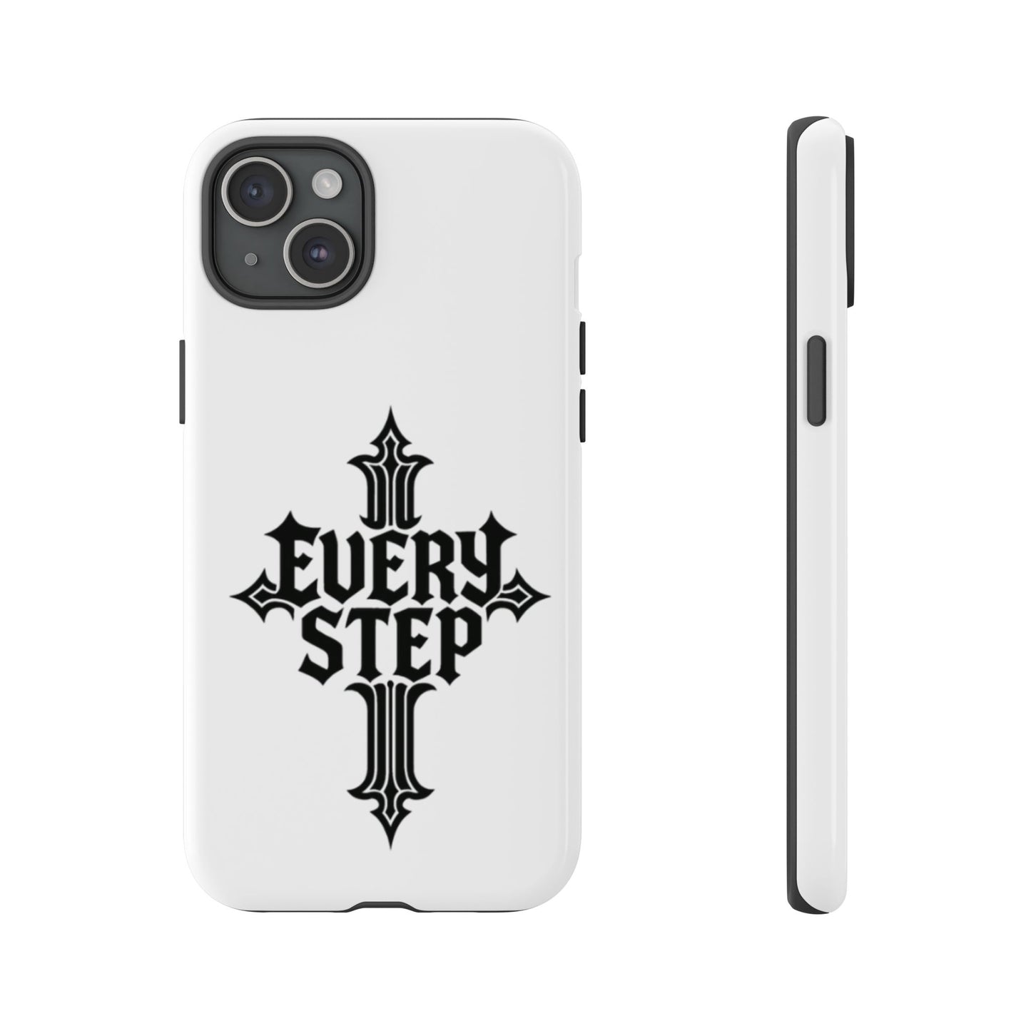 Coques résistantes au design motivant, Coque de téléphone « Chaque étape », Coque de téléphone inspirante, Cadeau unique pour lui/elle, Technologie inspirante [...]