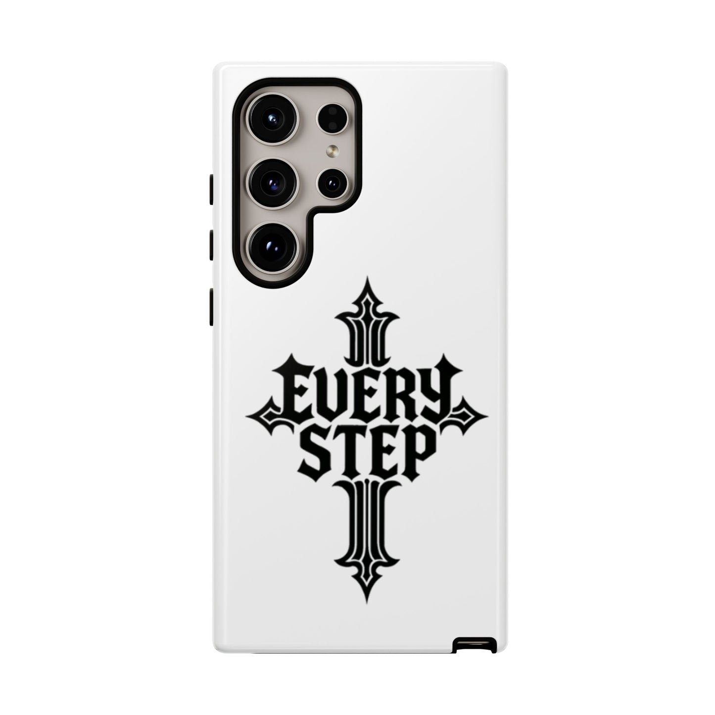 Coques résistantes au design motivant, Coque de téléphone « Chaque étape », Coque de téléphone inspirante, Cadeau unique pour lui/elle, Technologie inspirante [...]