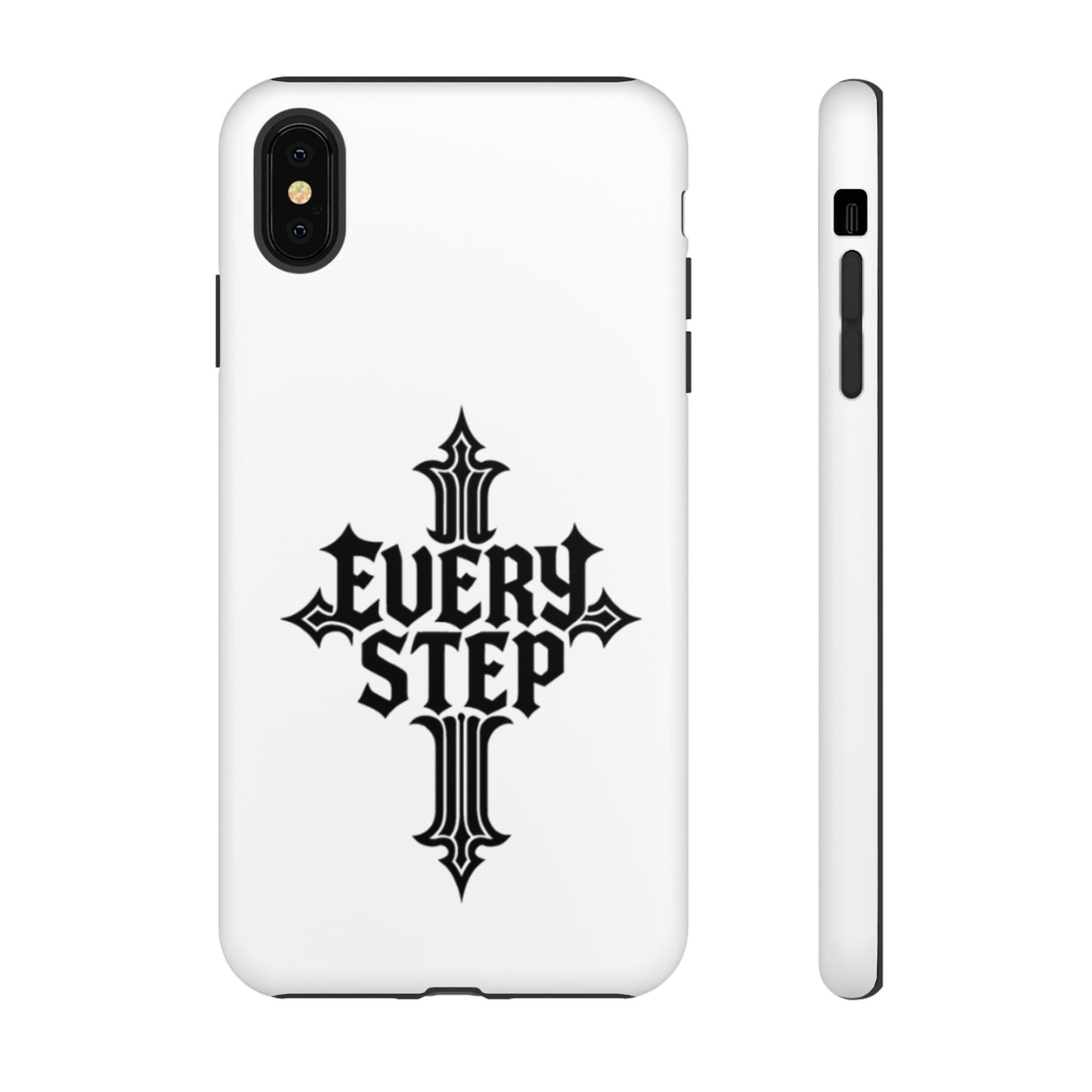 Coques résistantes au design motivant, Coque de téléphone « Chaque étape », Coque de téléphone inspirante, Cadeau unique pour lui/elle, Technologie inspirante [...]