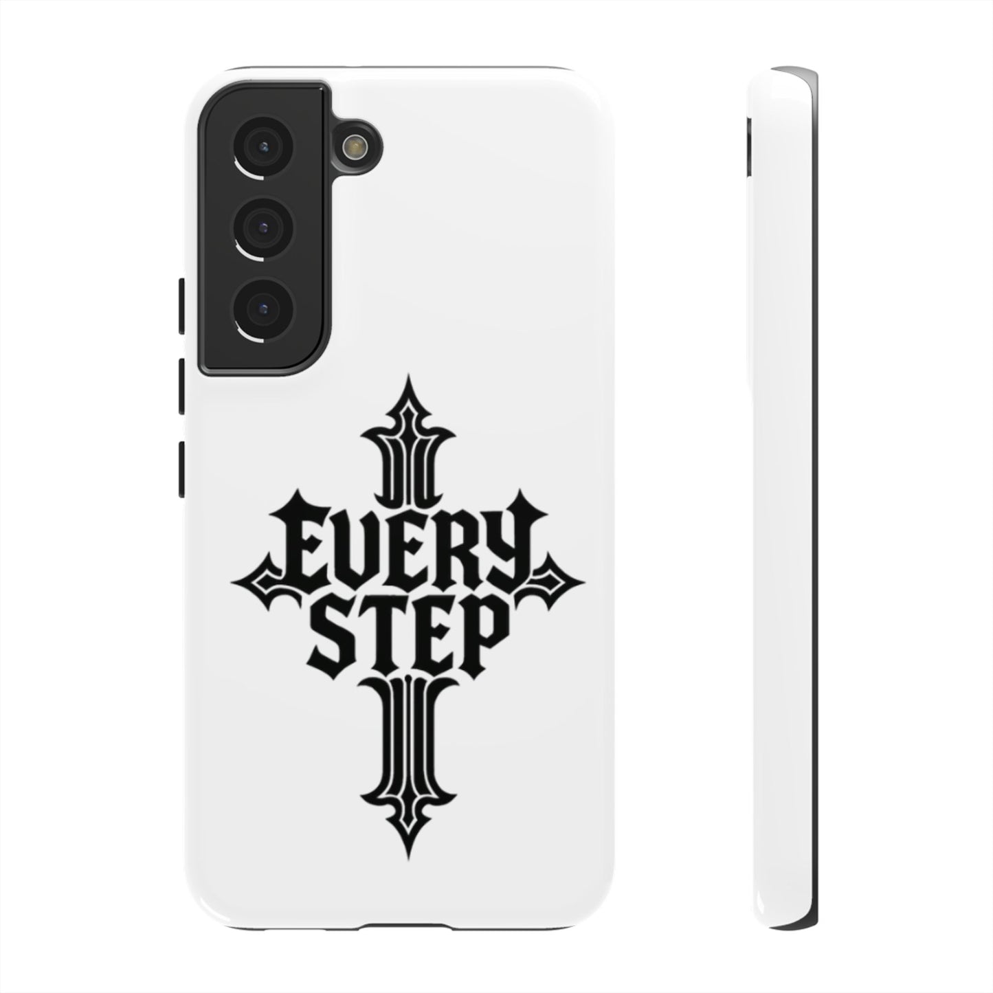 Coques résistantes au design motivant, Coque de téléphone « Chaque étape », Coque de téléphone inspirante, Cadeau unique pour lui/elle, Technologie inspirante [...]
