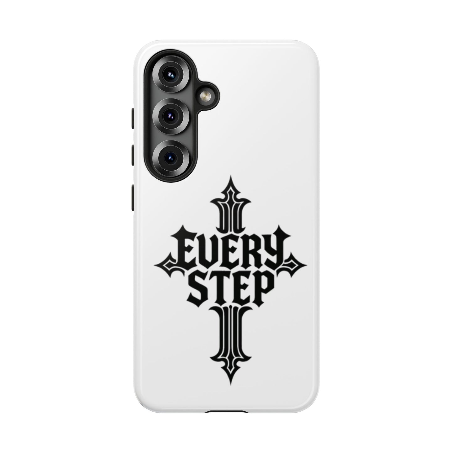 Coques résistantes au design motivant, Coque de téléphone « Chaque étape », Coque de téléphone inspirante, Cadeau unique pour lui/elle, Technologie inspirante [...]