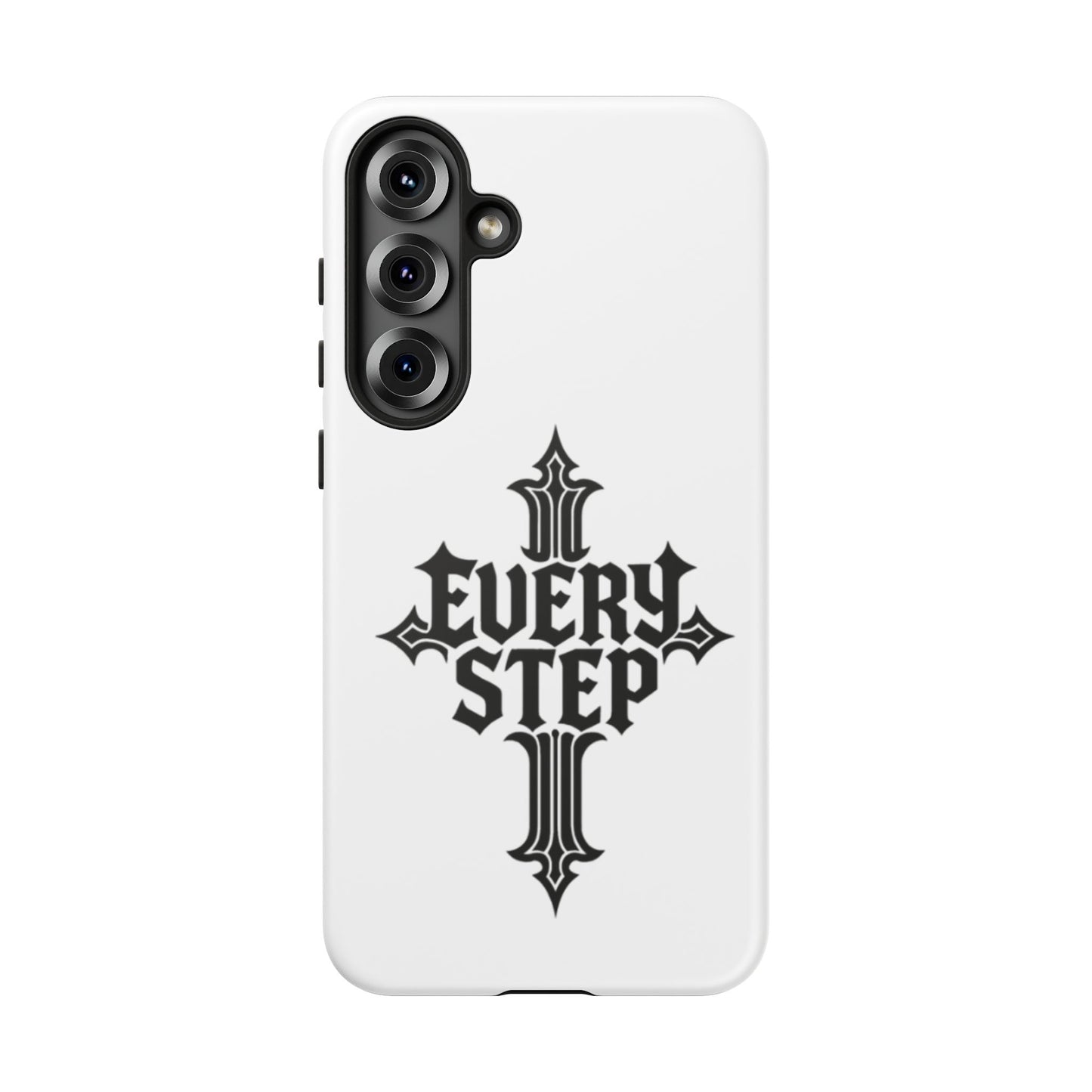 Coques résistantes au design motivant, Coque de téléphone « Chaque étape », Coque de téléphone inspirante, Cadeau unique pour lui/elle, Technologie inspirante [...]
