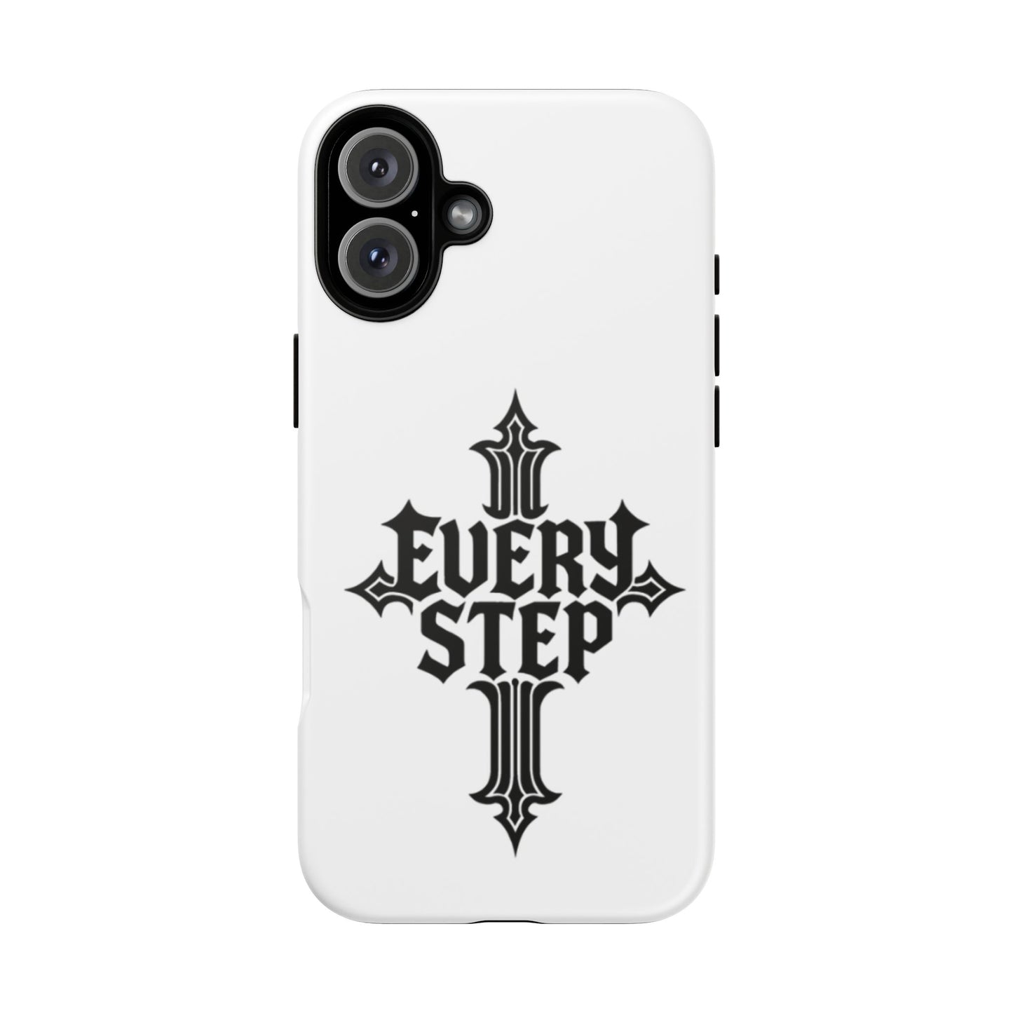 Coques résistantes au design motivant, Coque de téléphone « Chaque étape », Coque de téléphone inspirante, Cadeau unique pour lui/elle, Technologie inspirante [...]