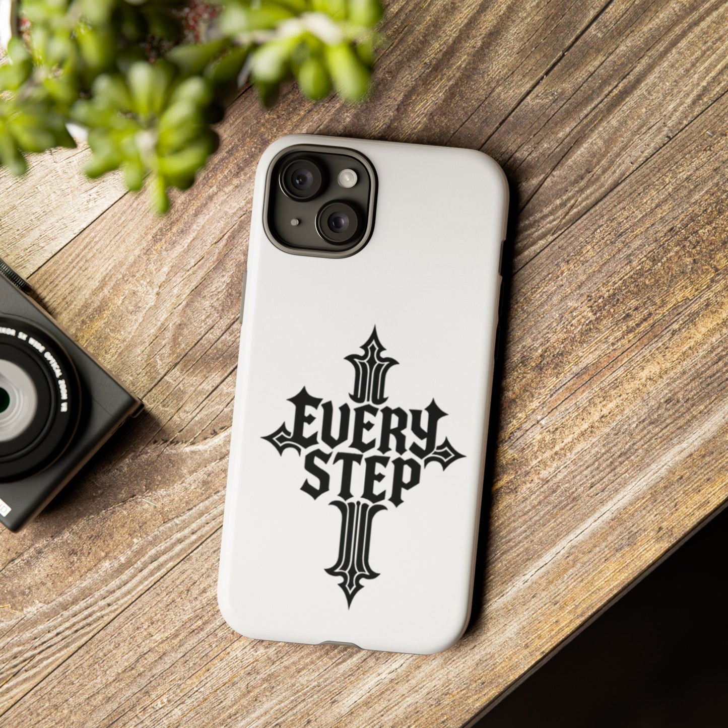 Coques résistantes au design motivant, Coque de téléphone « Chaque étape », Coque de téléphone inspirante, Cadeau unique pour lui/elle, Technologie inspirante [...]