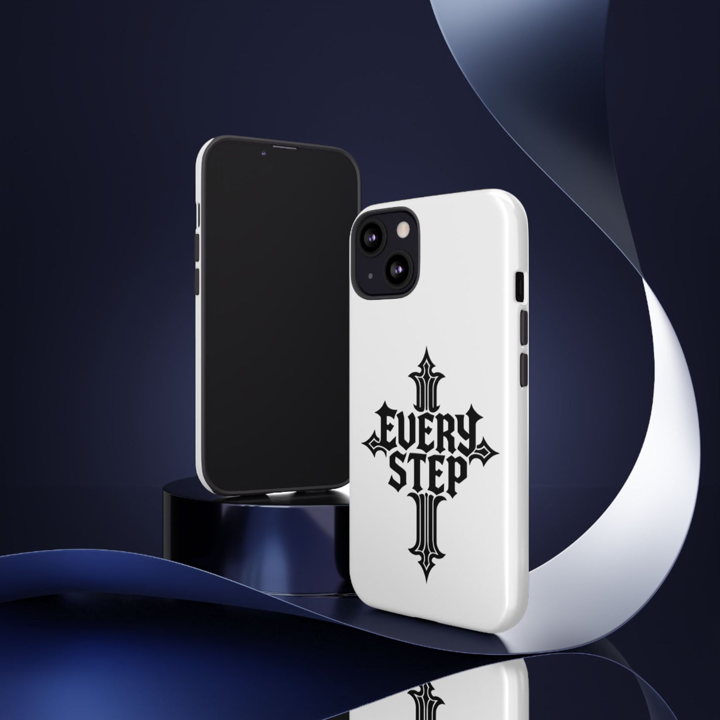 Coques résistantes au design motivant, Coque de téléphone « Chaque étape », Coque de téléphone inspirante, Cadeau unique pour lui/elle, Technologie inspirante [...]