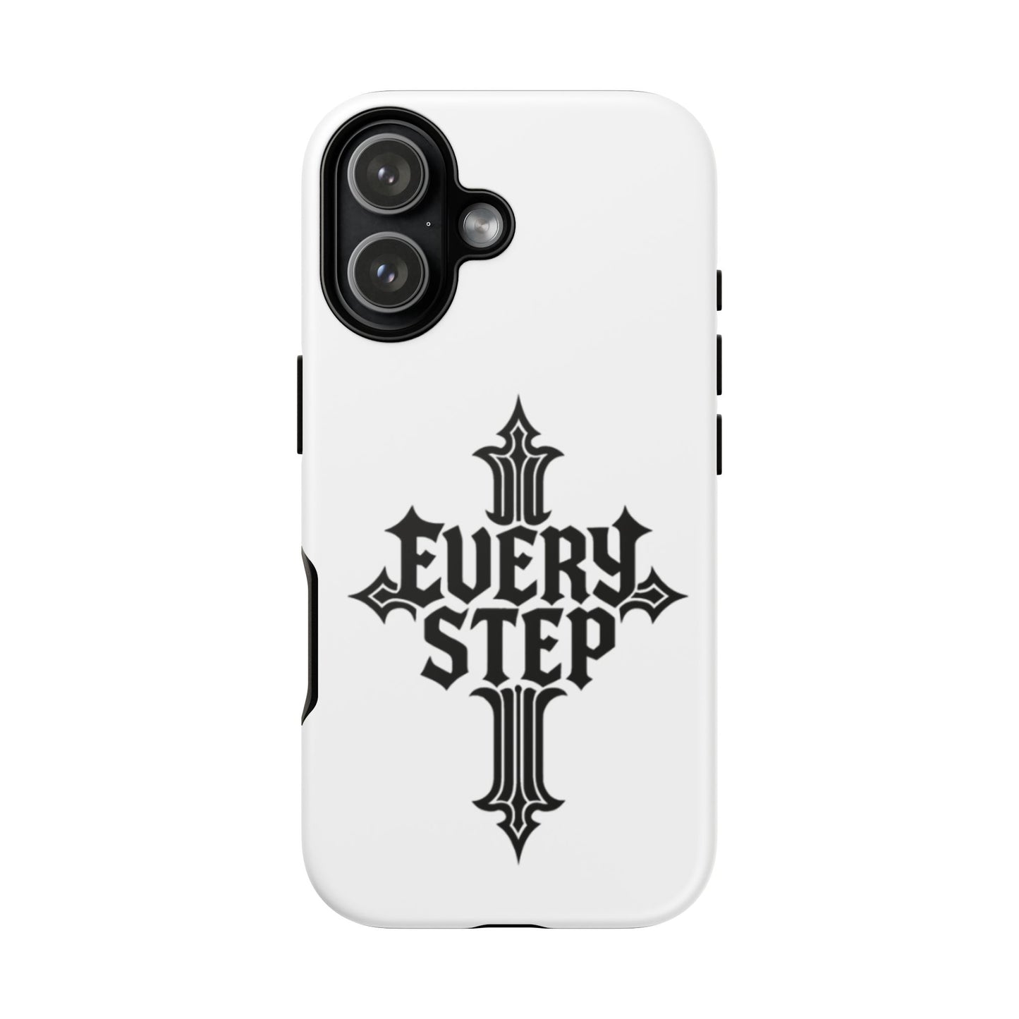 Coques résistantes au design motivant, Coque de téléphone « Chaque étape », Coque de téléphone inspirante, Cadeau unique pour lui/elle, Technologie inspirante [...]