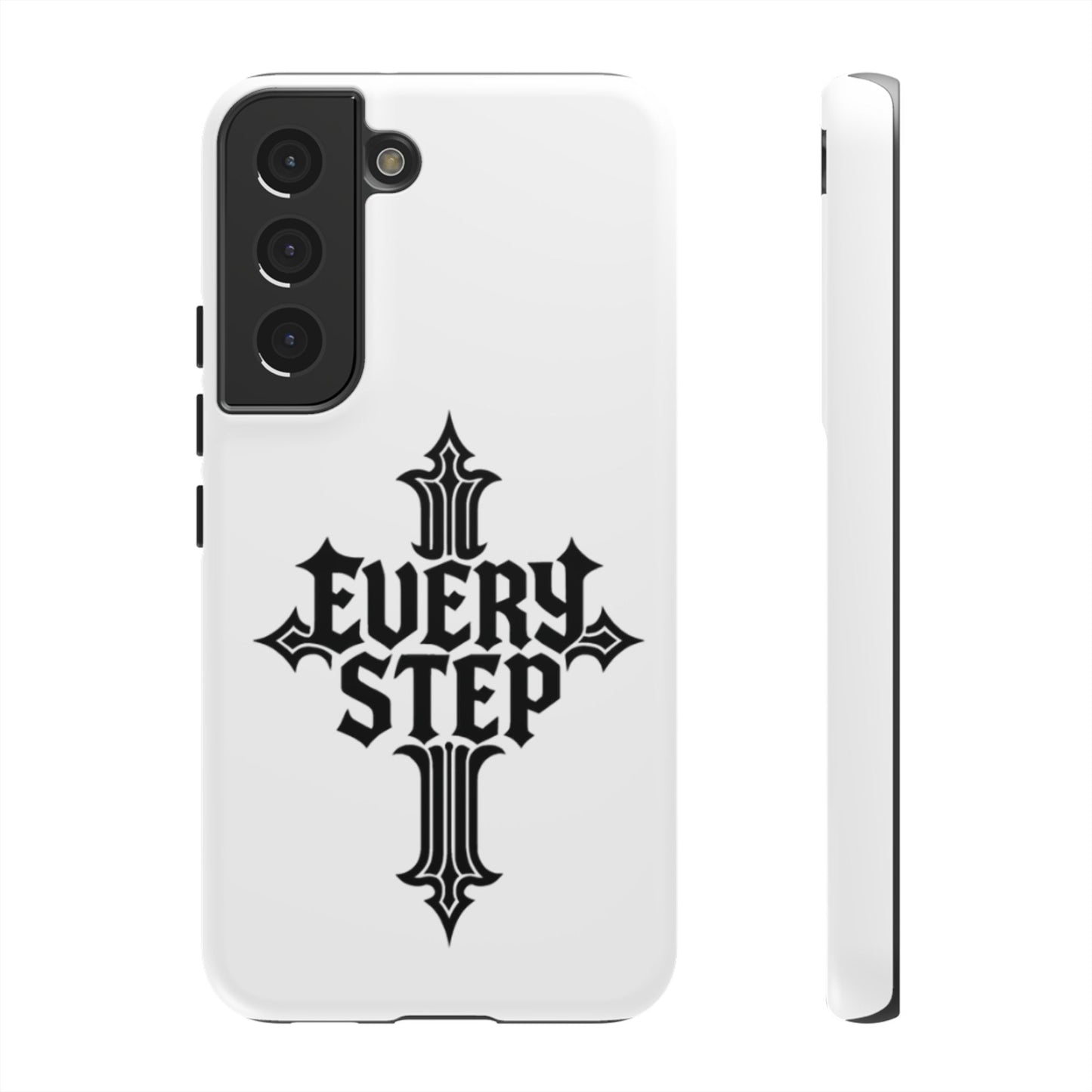 Coques résistantes au design motivant, Coque de téléphone « Chaque étape », Coque de téléphone inspirante, Cadeau unique pour lui/elle, Technologie inspirante [...]