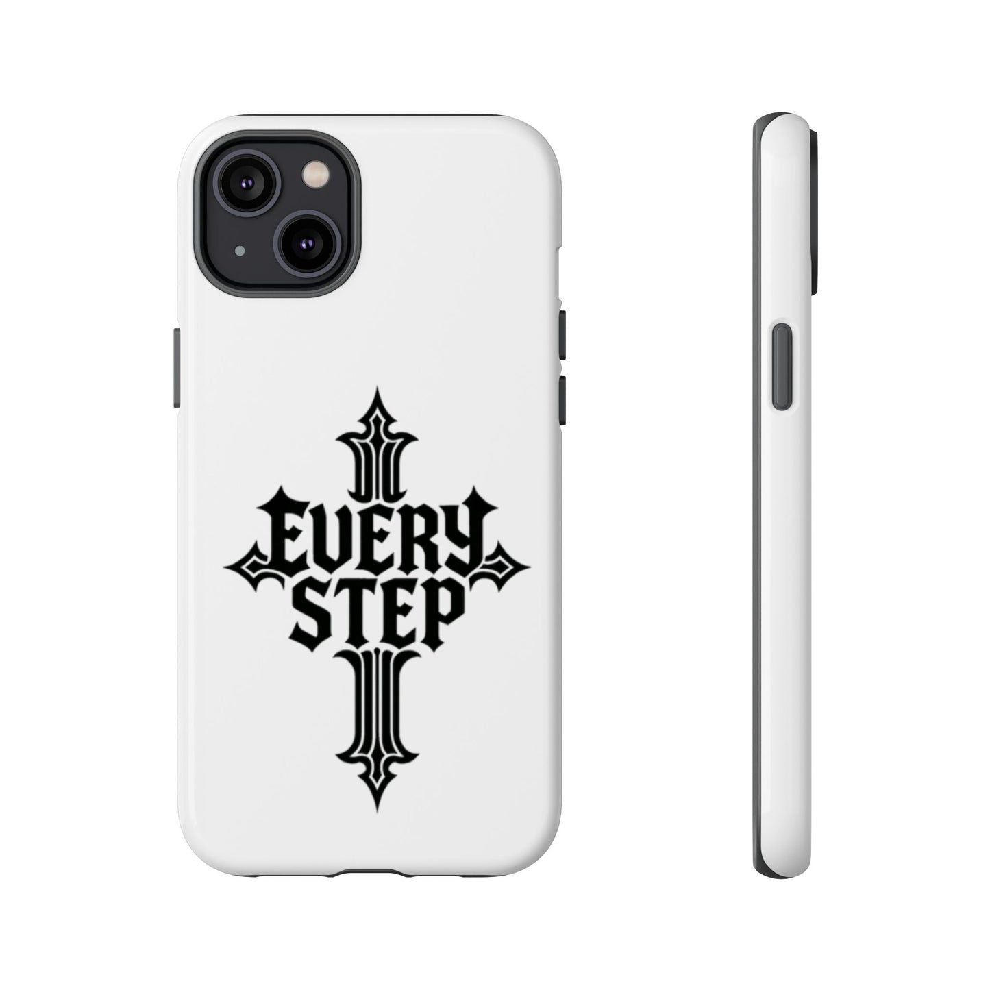 Coques résistantes au design motivant, Coque de téléphone « Chaque étape », Coque de téléphone inspirante, Cadeau unique pour lui/elle, Technologie inspirante [...]
