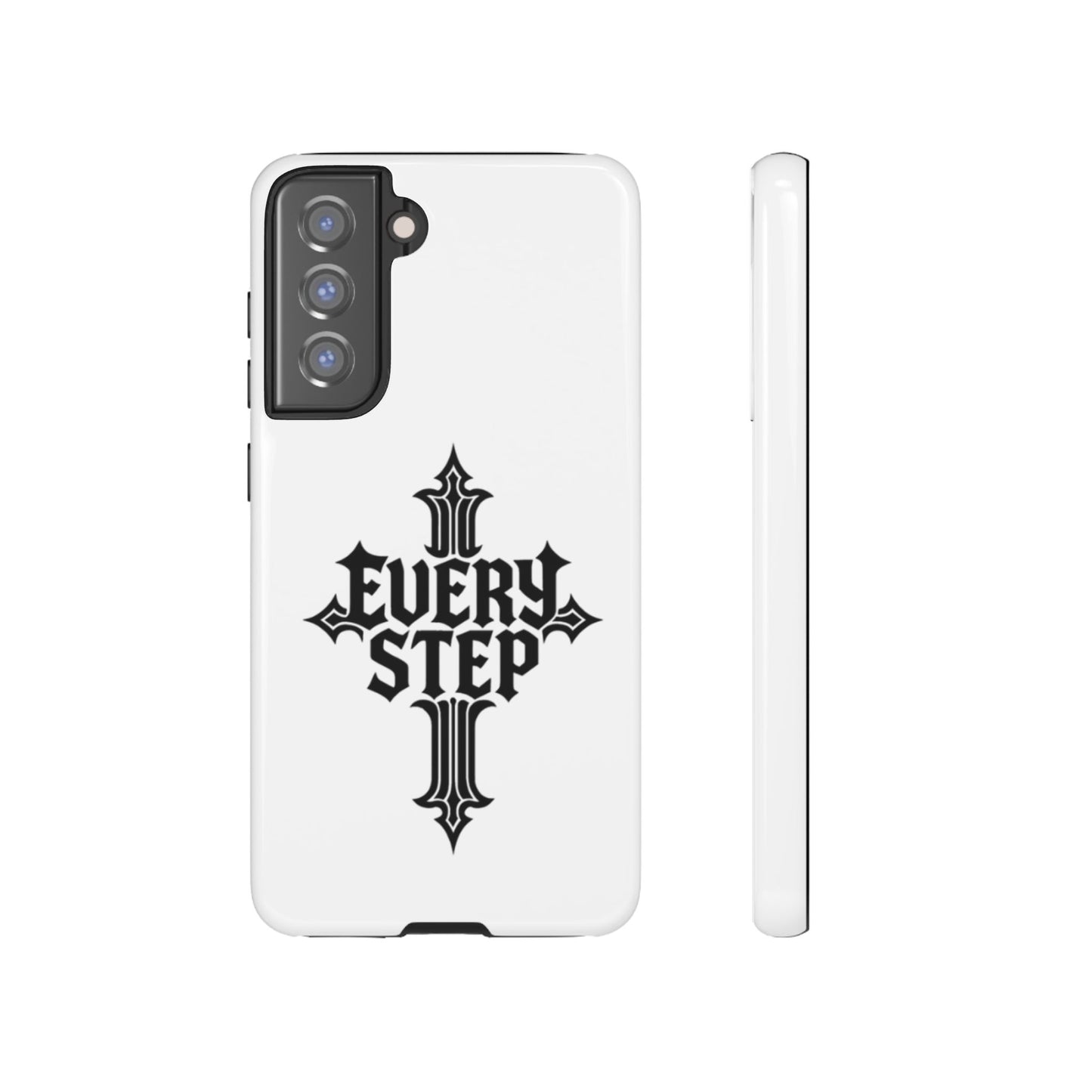 Coques résistantes au design motivant, Coque de téléphone « Chaque étape », Coque de téléphone inspirante, Cadeau unique pour lui/elle, Technologie inspirante [...]