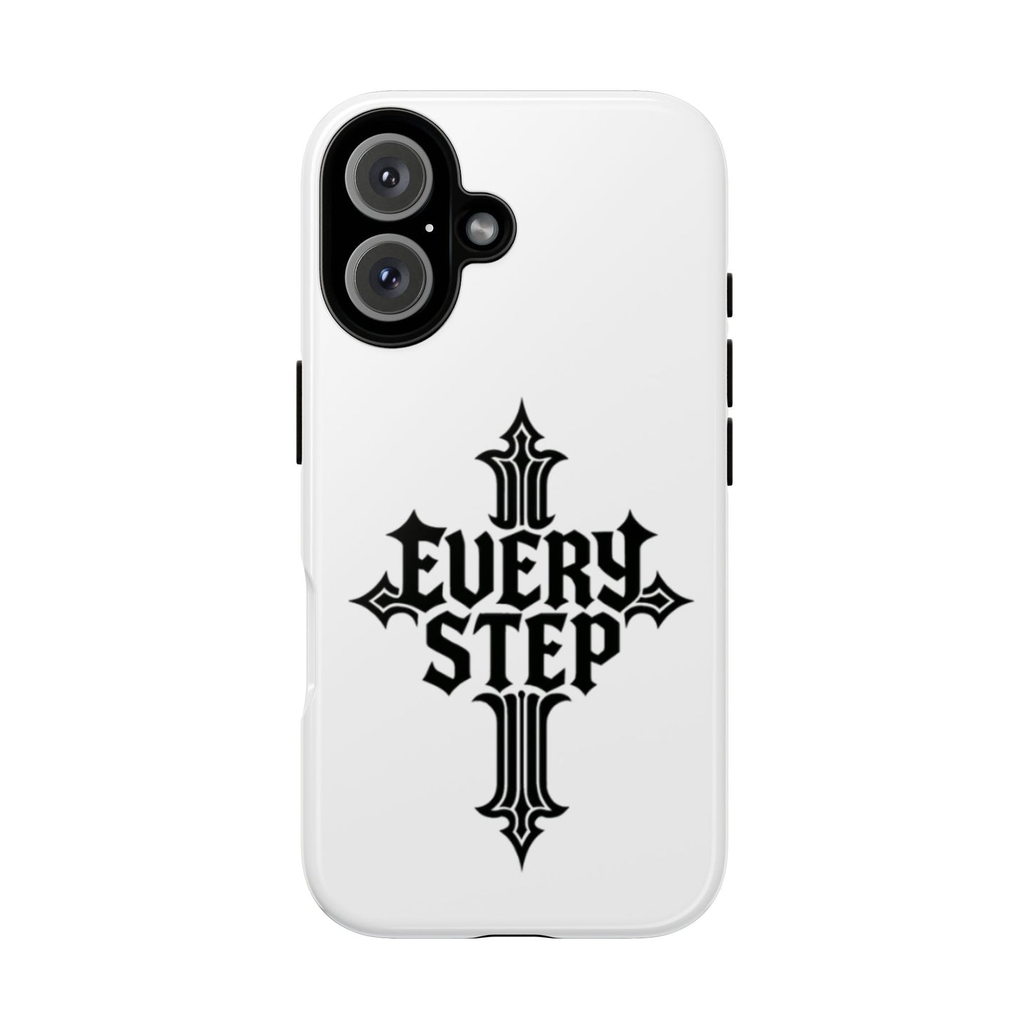 Coques résistantes au design motivant, Coque de téléphone « Chaque étape », Coque de téléphone inspirante, Cadeau unique pour lui/elle, Technologie inspirante [...]