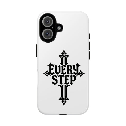 Huse rezistente cu design motivațional, husă de telefon Every Step, husă de telefon inspirațională, cadou unic pentru el/ea, tehnologie inspirațională [...]